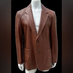 Tannery West Brown Leather Jacket